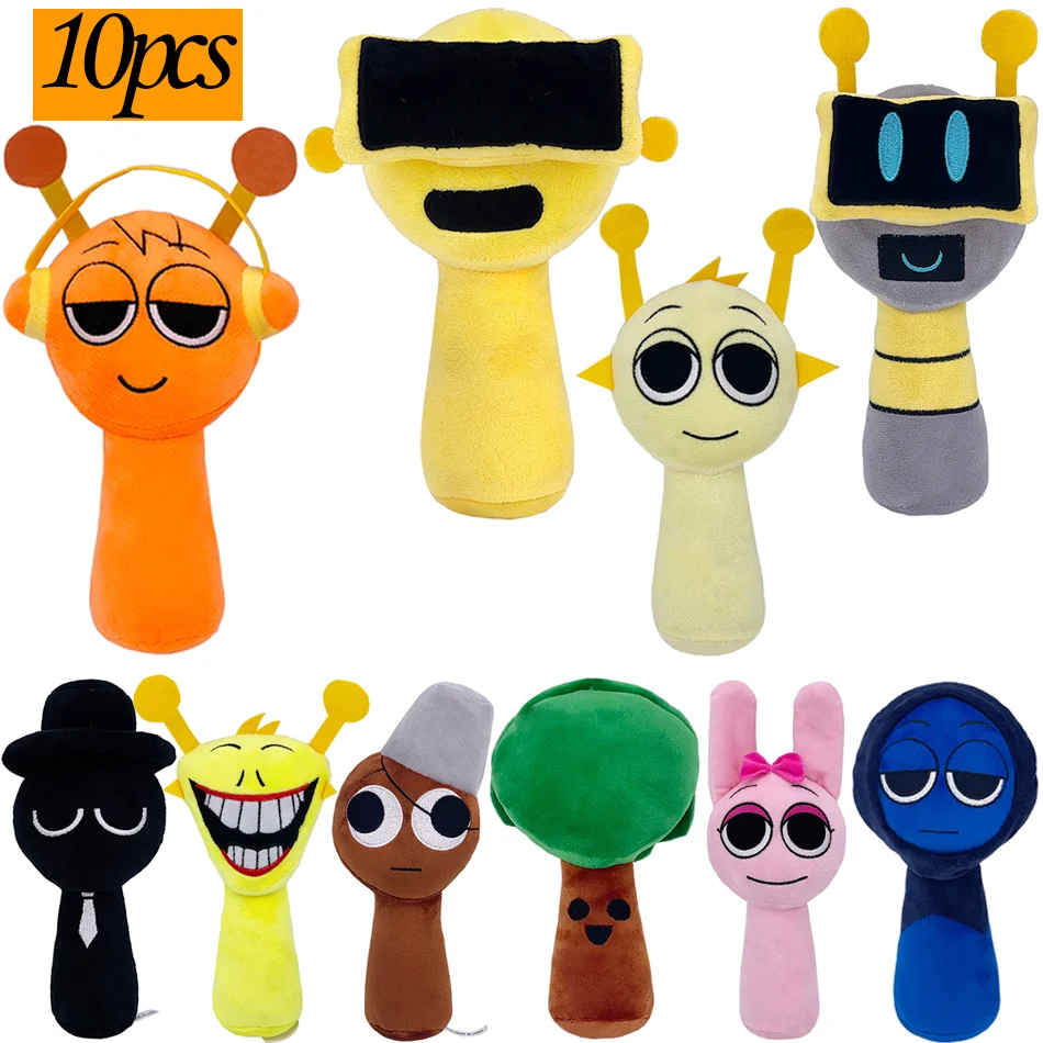 20 cm Neue Sprunki Plüsch Horror Spiel Spielzeug Cartoon Nette Weiche Gefüllte Kissen Für Kind