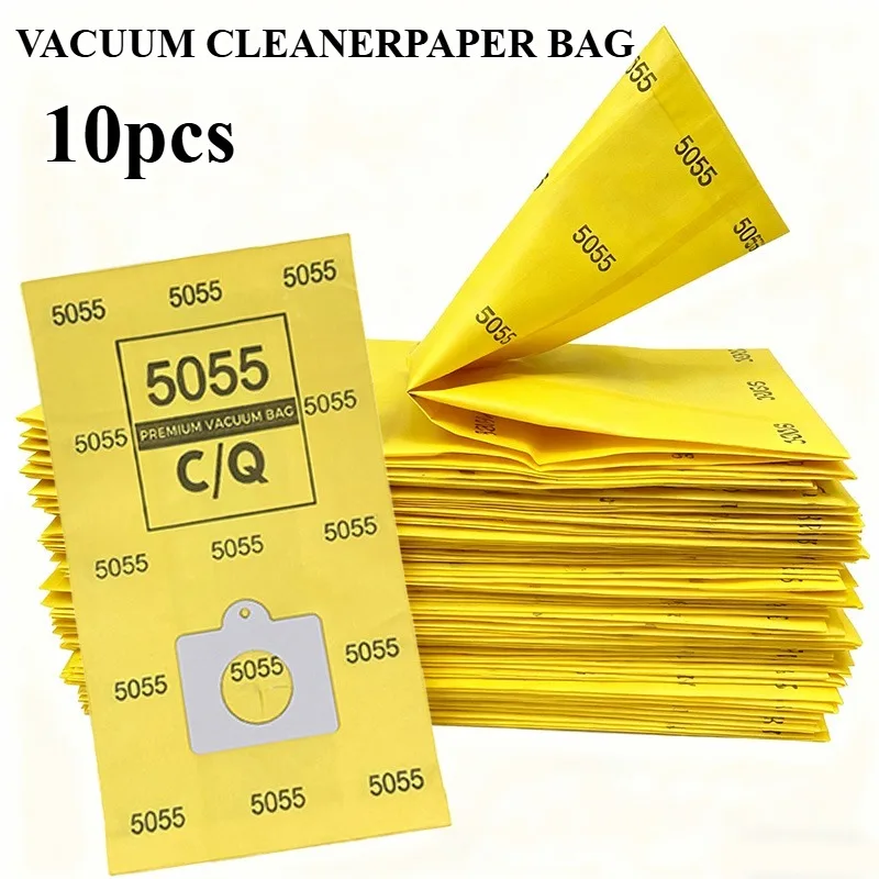 Paquete de 10 bolsas para polvo tipo H compatibles con Kenmore Tipo C/Q 5055 50558, accesorios para aspiradora, bolsas para polvo, bolsas con filtro