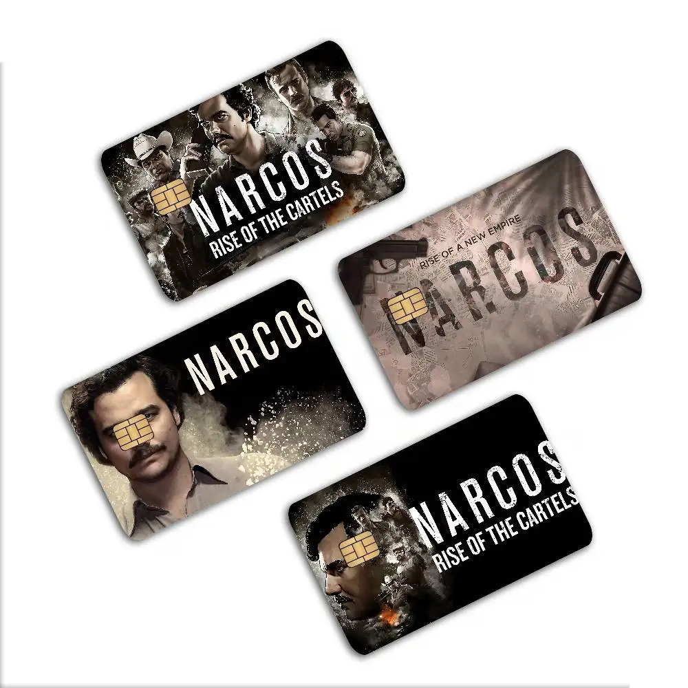 Narcos TV Pablo Escobar Anime Young Creidt Card Debit Card Sticker Film Case Front Tape for Small Big Chip No Chip
