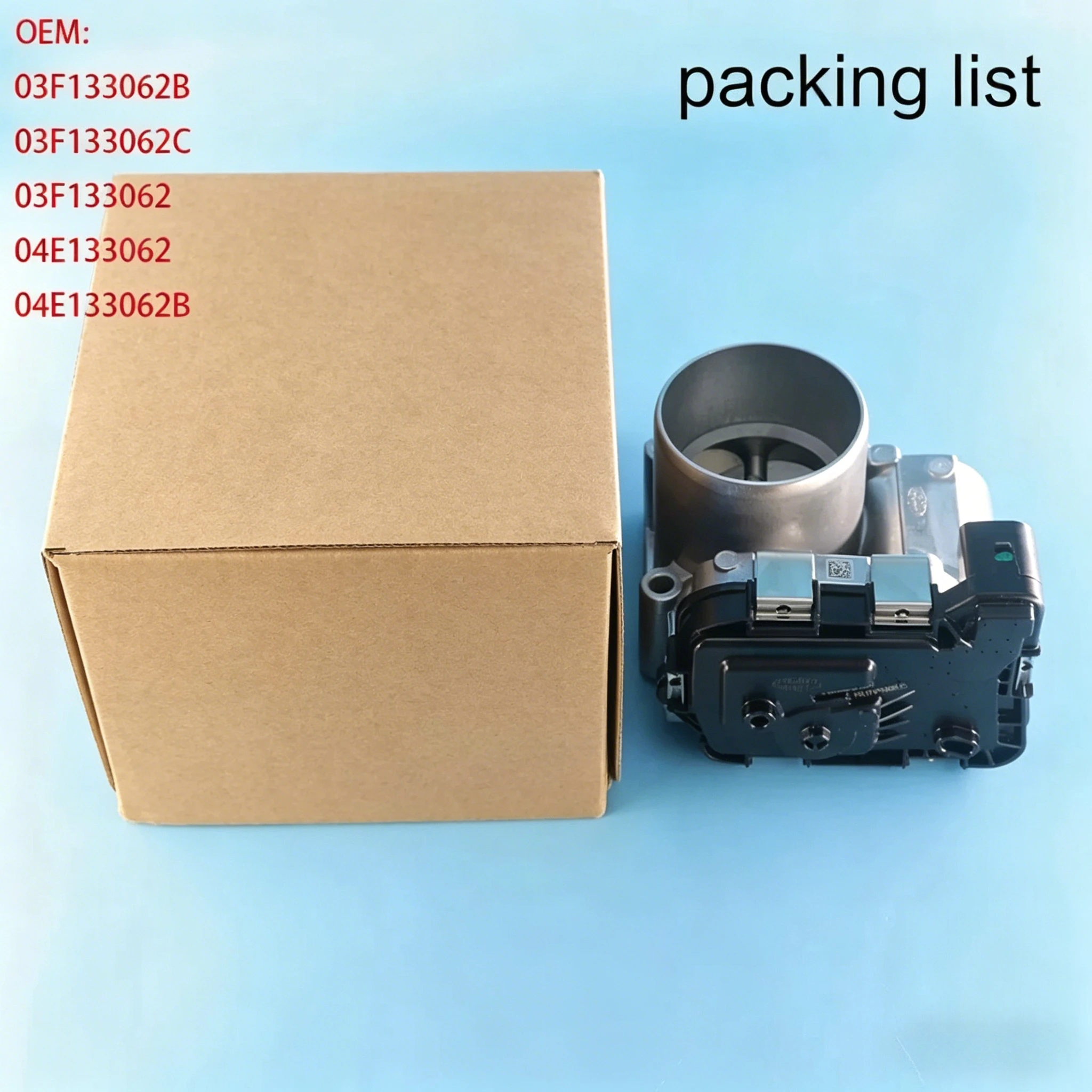 03F133062B Throttle Body For VW Golf Polo Volkswagen Jetta Seat Skoda PASSAT Audi A1 A3 Q2 Q3 1.2 1.4 TSI Body Acceleration 52mm