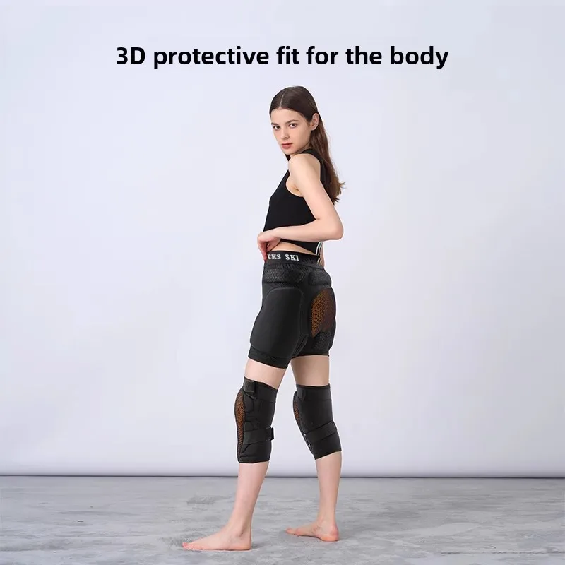 Equipement-de-protection-varie-pour-snowboard-terror-collaborative-genouilleres-pour-hommes-femmes-et-enfants-protection-pour-le-ski-vetements-de-protection-interieurs