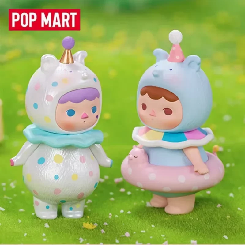 

Pop Mart Pucky Three Little Pigs Series слепая коробка игрушки Kawaii аниме фигурка Caixa Caja Surprise Mystery Box куклы для девочек
