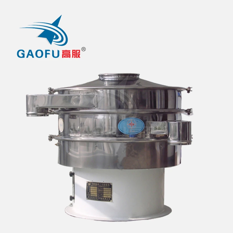 2025 Powder Granule Separation Equipment Electric Flour Sifter Machine Round Vibrating Screen Sieve with CE