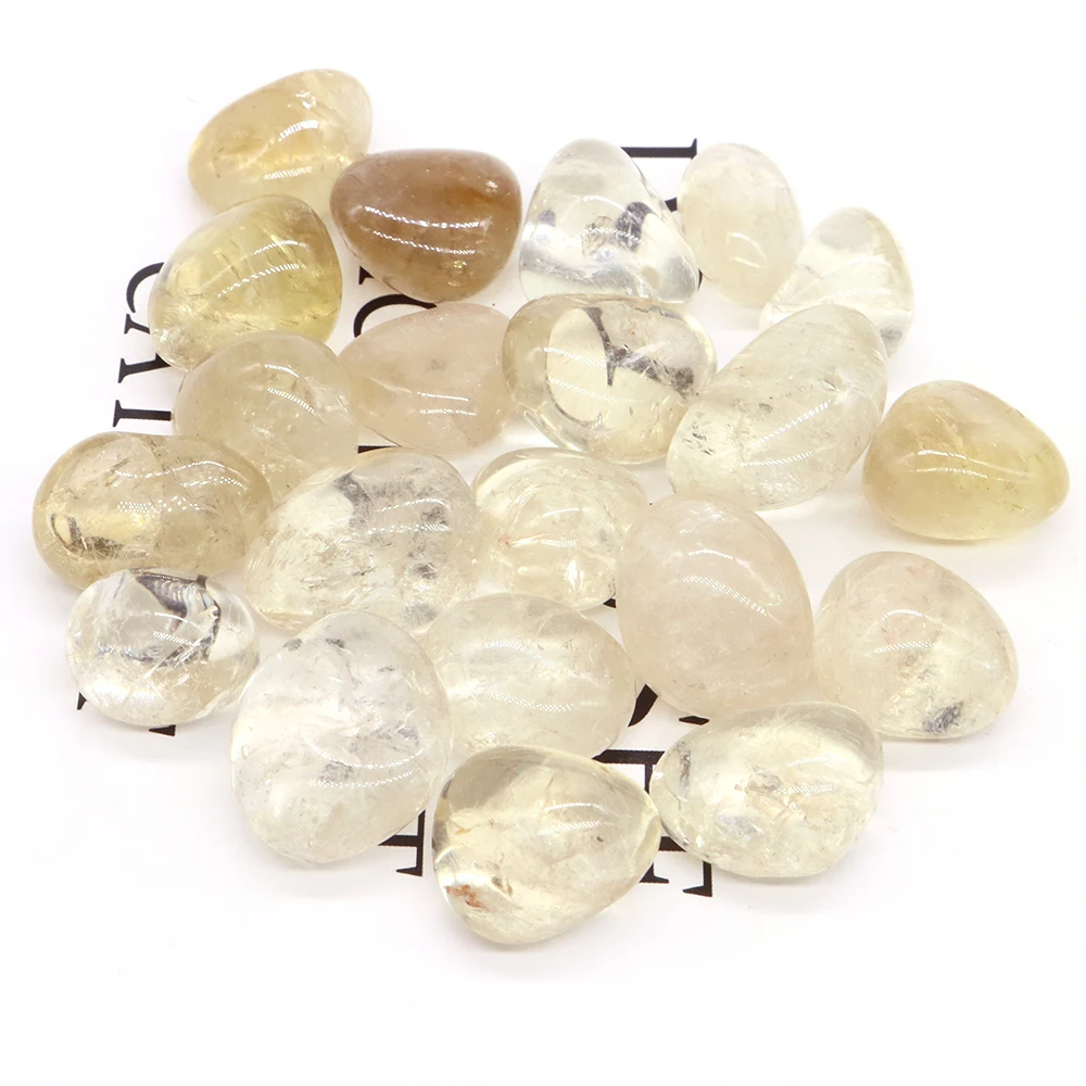 

Natural Round Citrine Bulk Tumbled Stones Gravel Specimen Healing Crystal Mineral Gemstone Craft Gifts Aquarium Home Decoration