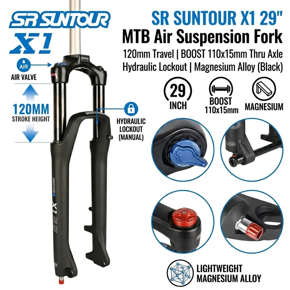 SR SUNTOUR X1 29