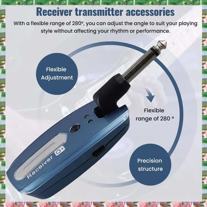 

Sports Guitar Wireless System USB Rechargeable Wireless Guitar Transmitter Receiver Electric Guitar Bass Wireless System,Guitar