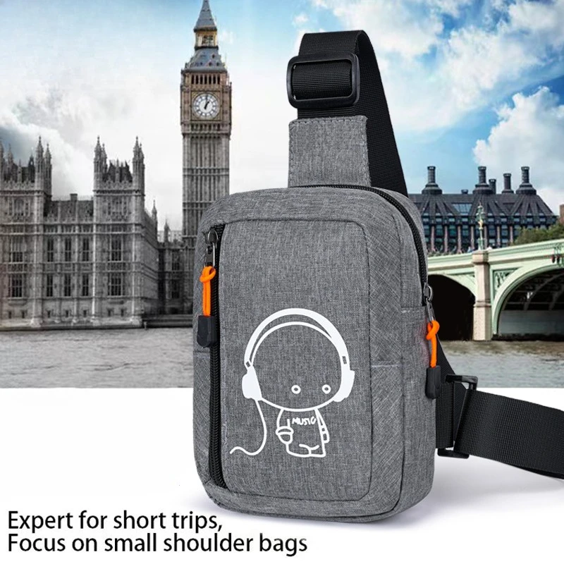 

Мужская сумка через плечо для спорта и отдыха, портативная многофункциональная сумка через плечо большой вместимости, водонепроницаемая и износостойкая.