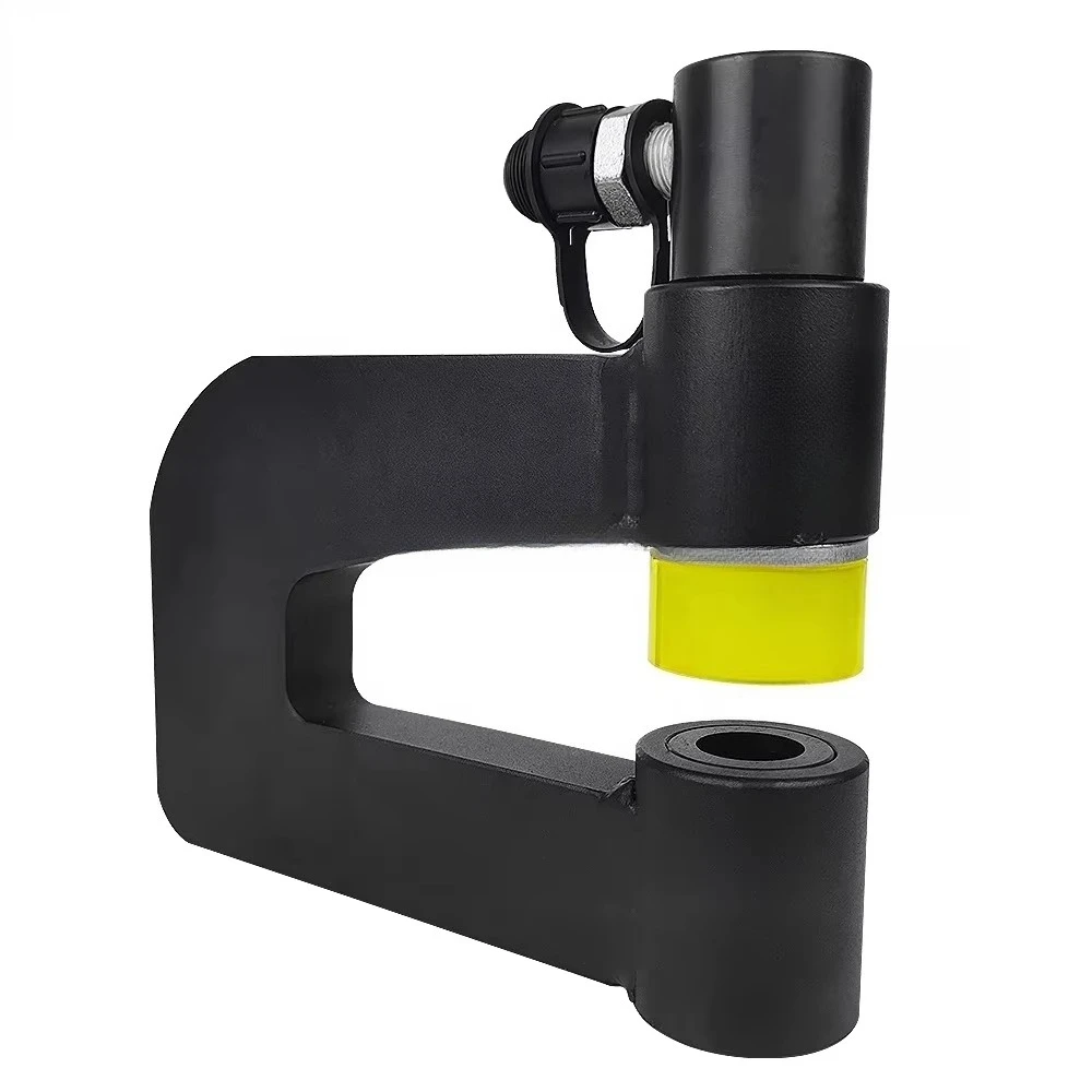 SYD-32BF Alat Pemotong Pelubang Jembatan Kabel Hidrolik Baja 6-35Mm Kisaran Kedalaman Tenggorokan 150Mm Lubang Heksagonal Crimping