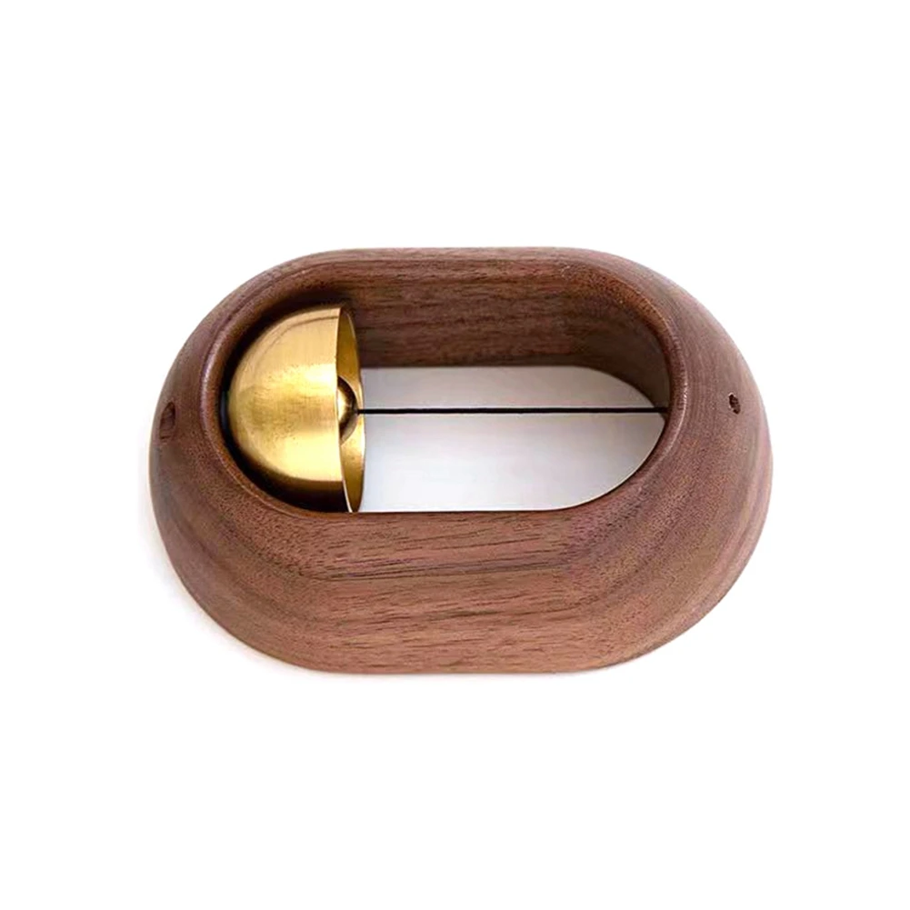 

J1UL1N Brass Dopamine Wind Chime Bedroom Pendant Doorbell Summer & Wind Ornaments Door Bell Suction Door Copper Bell Pendant