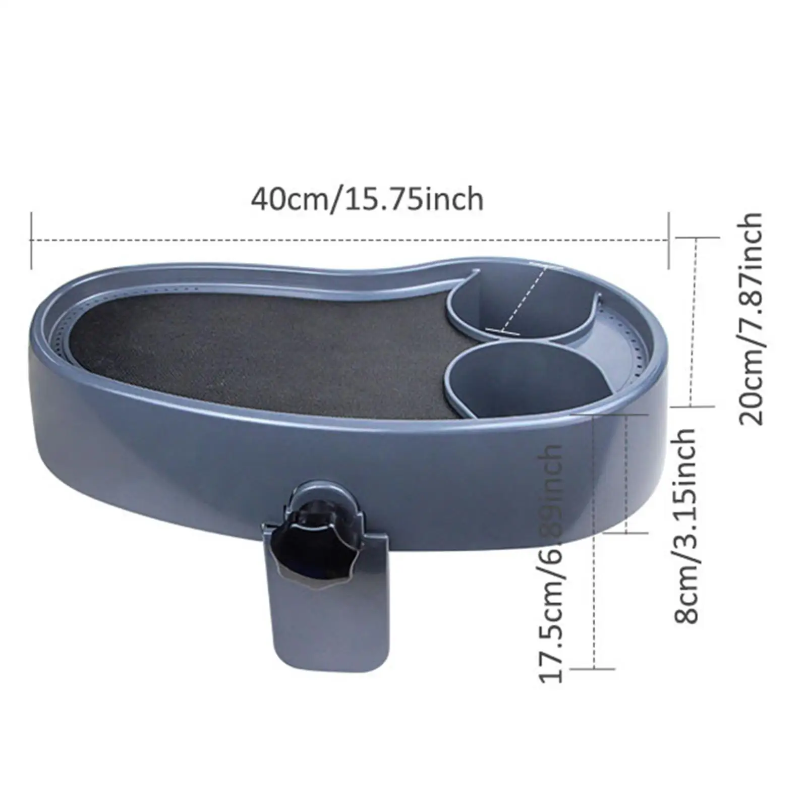 Verstellbarer Whirlpool Tisch Tablett robuste Serviert ablett Beistell tisch Tablett Badewanne Organizer für Whirlpool Spas Terrasse Badewanne Zubehör