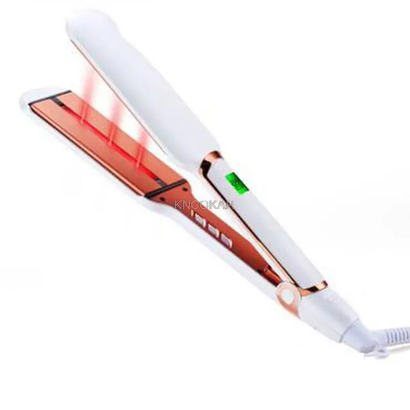 Infrared straight iron buckle in electric curling iron and ceramic does not hurt hair straightening powder bang curlers