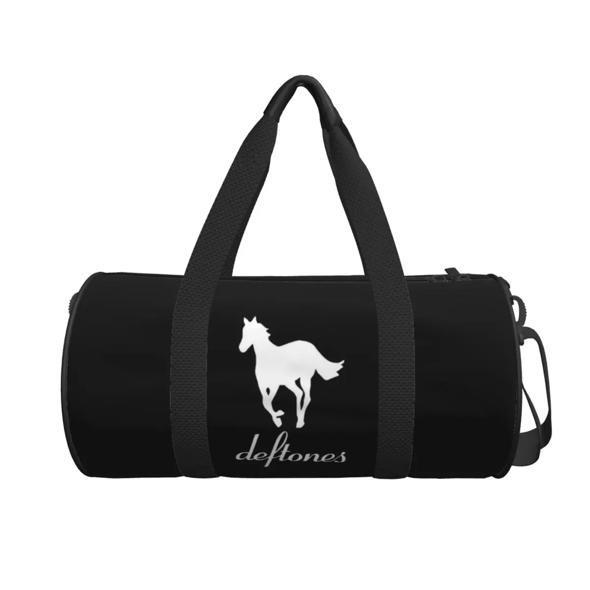 

PP Skull Deftone White Ohms Around Large Duffle Gym Bag Multi-Functional Duffle Travel Bags Handbags Fitness bag