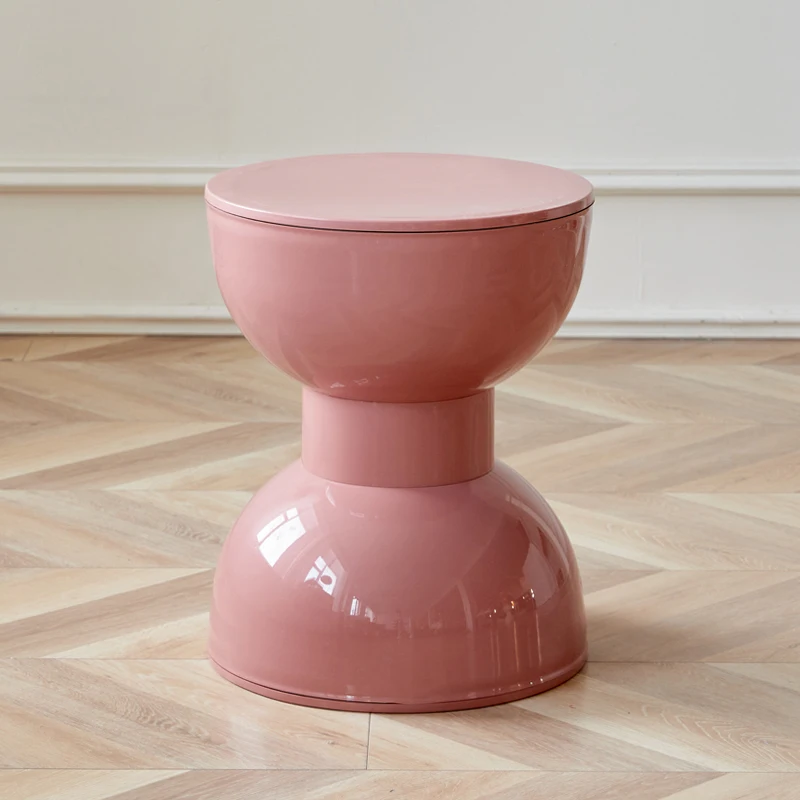 Nordic household stool plastic cream wind living room coffee table dining stool creative small sgabello cucina furniture