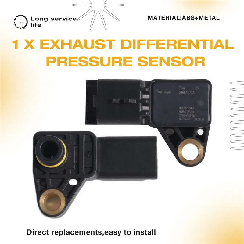 AB56-Car Exhaust DPF Sensor For  Renault 82MPP12-01 223655883R 82MPP13-01 223657652R- Differential Pressure Difference