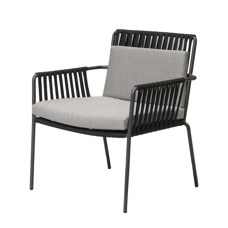 

Outdoor balcony table and chairs three-piece creative garden courtyard villa designer soft decoration leisure
