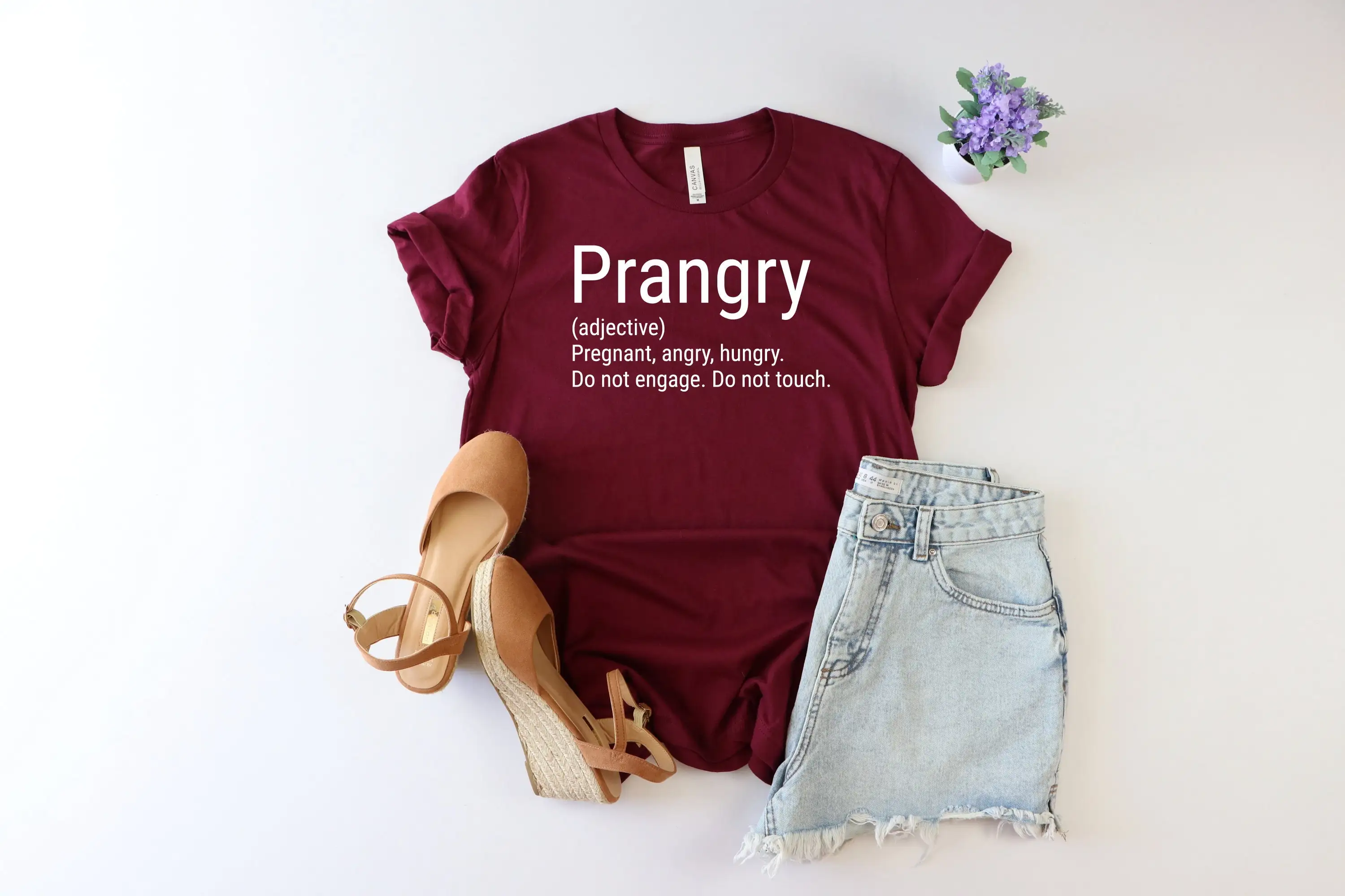 Prangry Definition T Shirt Funny Pregnancy AnnouncemenT PregnanT Reveal New Mom