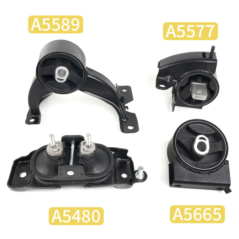 For Chrysler Town & Country Dodge Grand Caravan 4× Engine Motor Trans Mounts Set