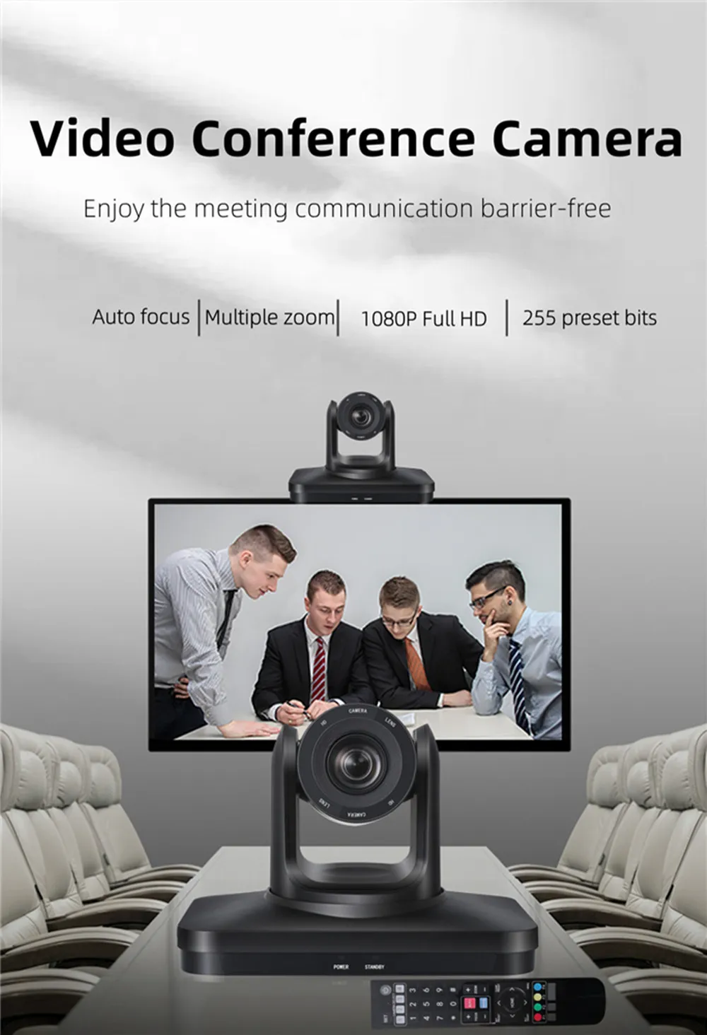 4K/1080P Video PTZ Camera 20X Optical Zoom HDMI SDI USB3.0 LAN output for Church Meeting Conference Broadcast HD/HK43