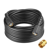 8-20M High Pressure Washer Hose Pipe Water Cleaning Extension Hose Connector M22-Pin 14/15 For Karcher Elitech Interskol Huter