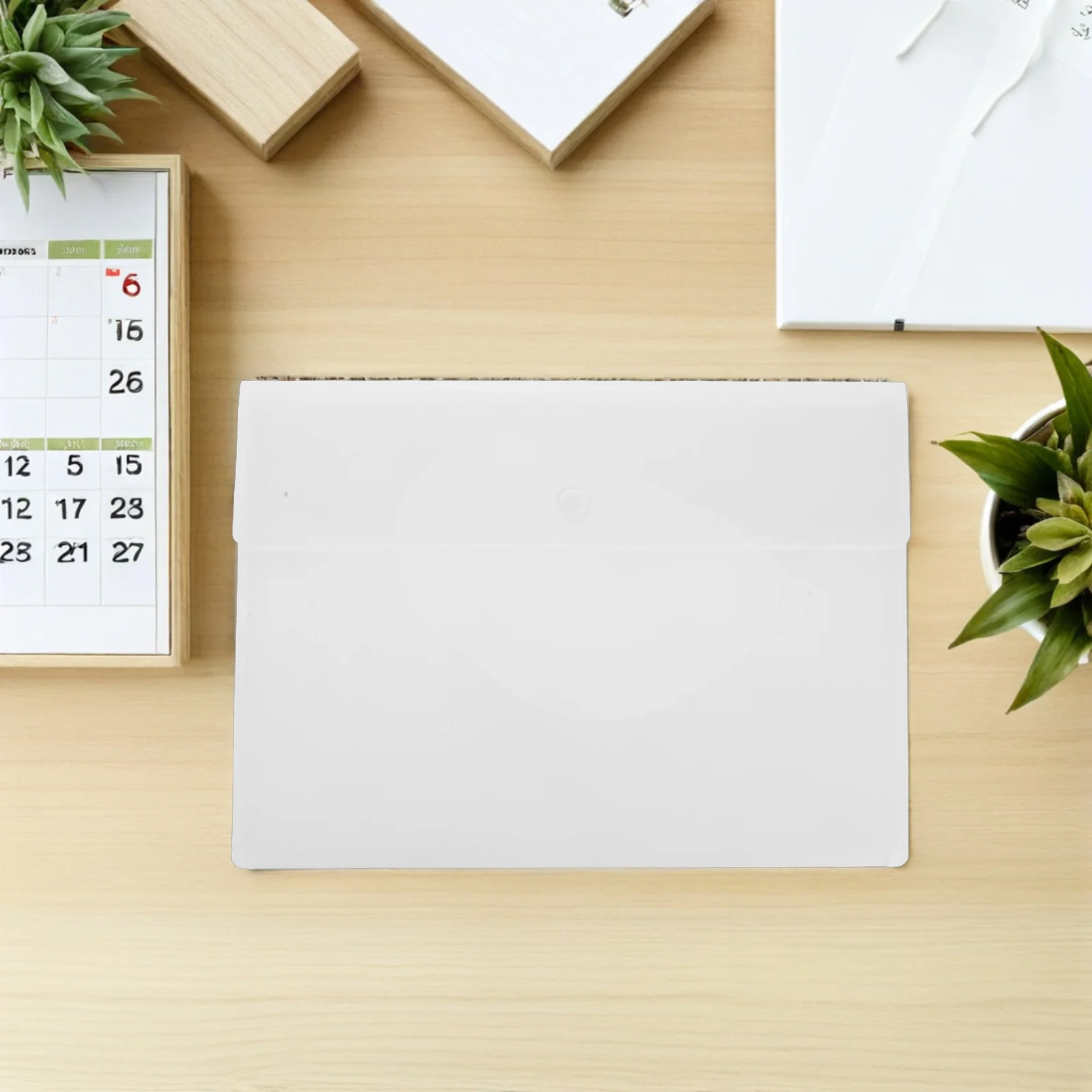 

10Pcs Transparent Document Folder A4 Waterproof File Bags Snap Closure for Office Organization and Business Meetings