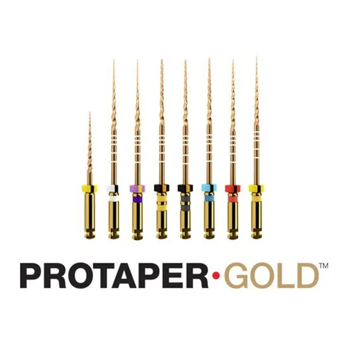Imagen 2 del producto Instrumento rotativo Dental Protaper dorado, limas de motor flexibles de activación de calor para herramienta de conducto radicular, herramienta de Material de odontología, 1 unidad