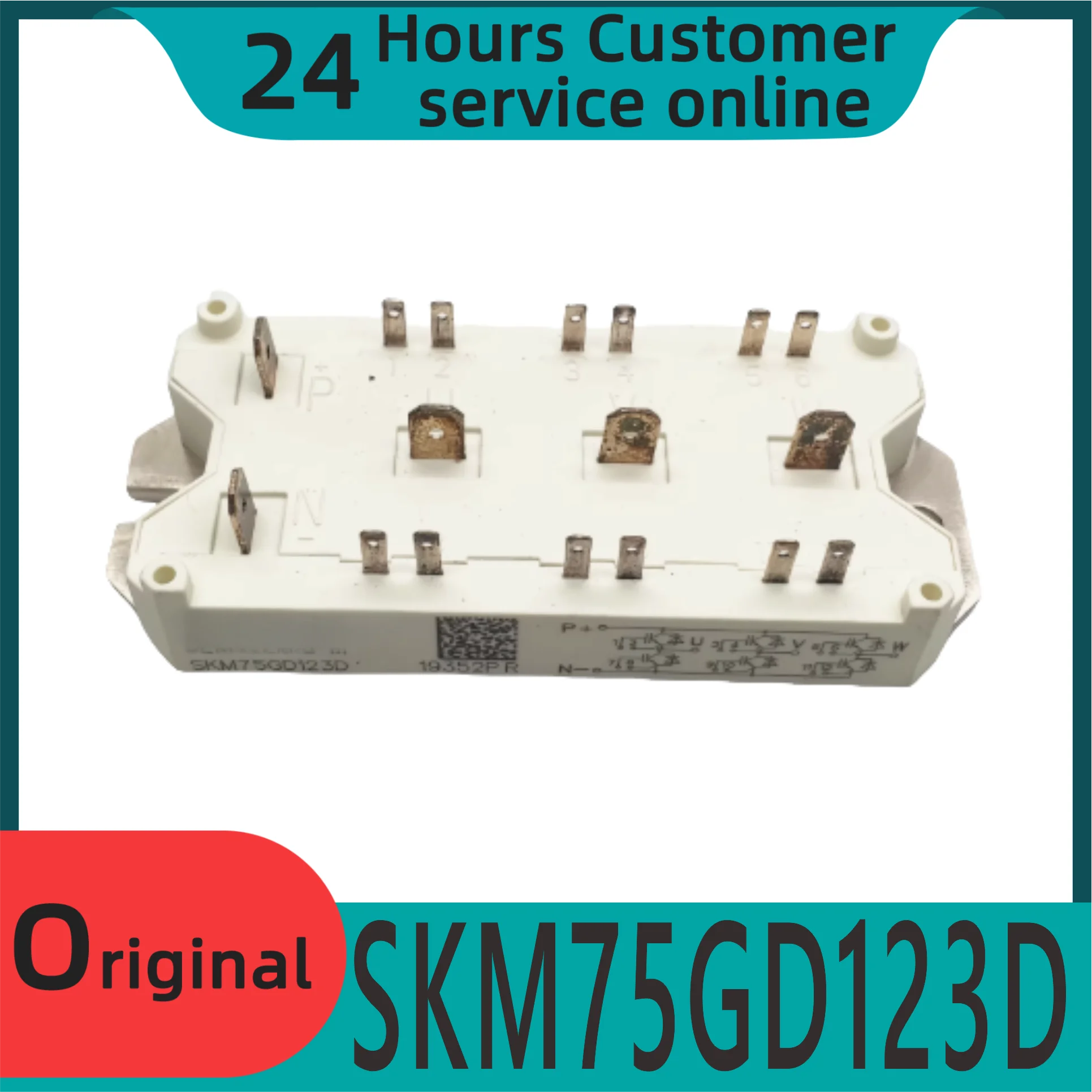 

Новый оригинальный модуль Skm75gd123d