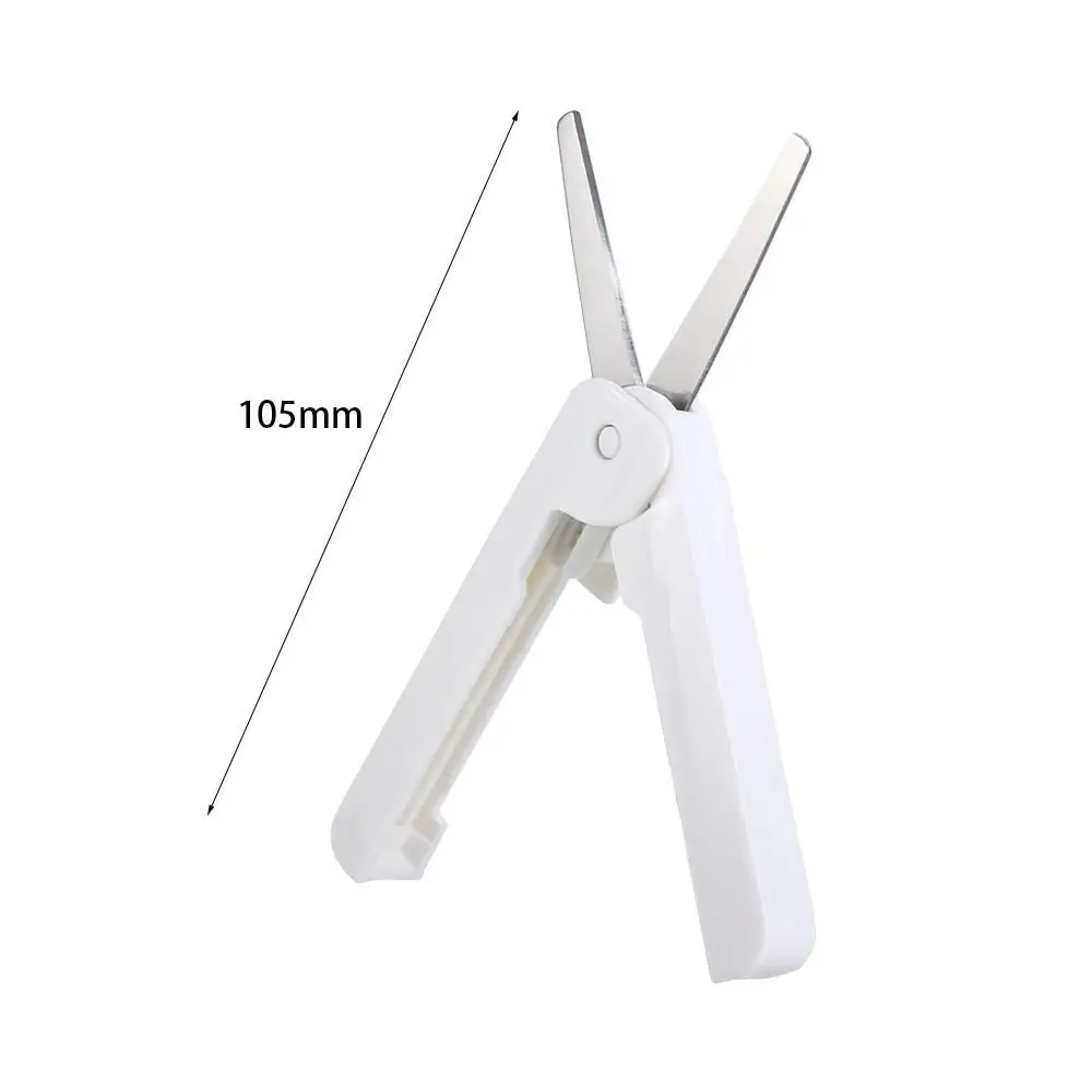 Mini Tesoura Retrátil Pequena, Escritório Multifuncional e Material Escolar, 1 Pc