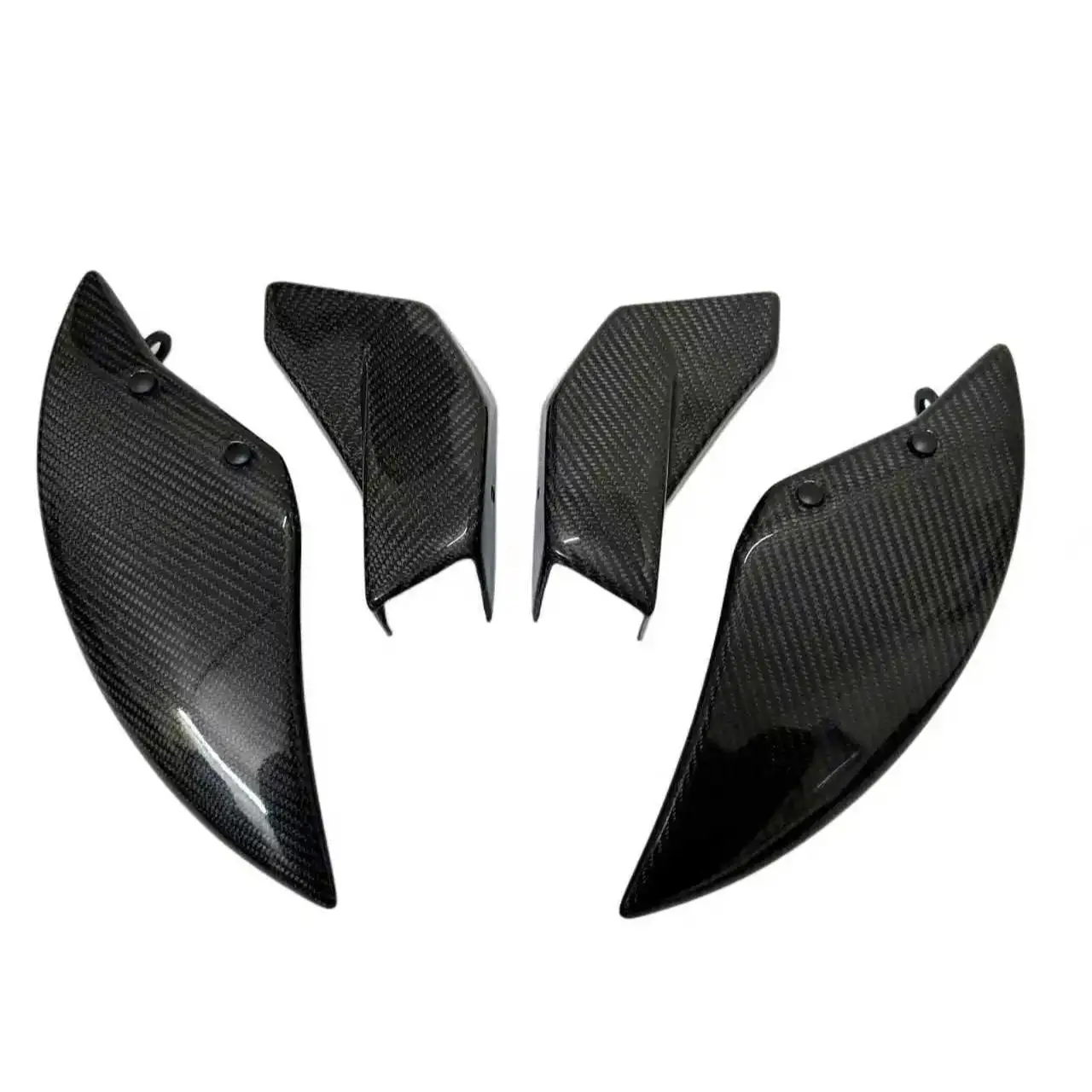 Voor Kawasaki ZX6R 2024-2026 100% carbon fiber motorfiets luchtkanaal remklauw radiator cover remschijf koeler accessoires