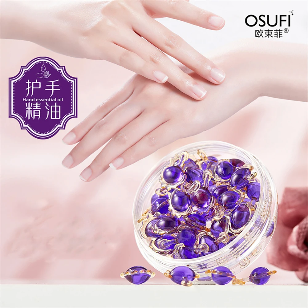 OSUFI Purple Rose Anti Cracking Hand Care Essential Oil Tender Hand  Anti Cracking Essence Hydrating Moisturizing Hand Cream