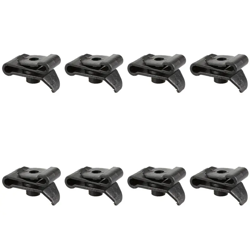 80Pcs Fender Liner Nut Fastener Push Clips Retainer For Lexus CT200 HS250 Scion IQ XB XD Toyota Echo Highlander-N30R
