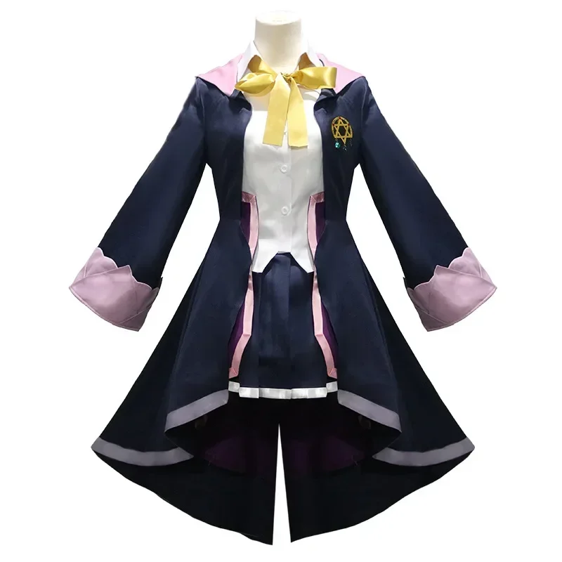 Anime Wandering Witch Elaina Cosplay Costume Adult Women Magical Girls Skirt Hat Suit Uniform Halloween Party Outfit