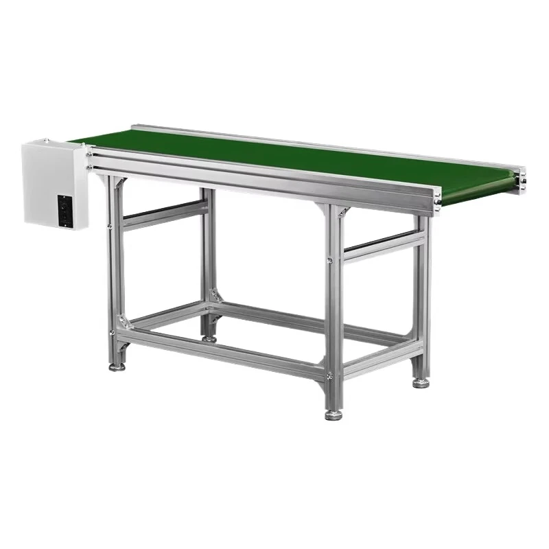 Small Conveyor Belt System  Transport Machine  Mini Sorting Production Line Conveyor for Warehouse Packaging Manufacturing