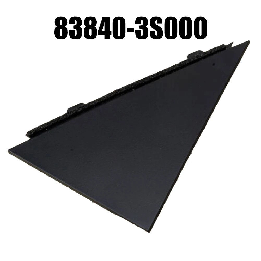Triangle Molding Door Pillar Molding For Hyundai 83840-3S000 Black Rear Practical Stylish High Quality New Triangle