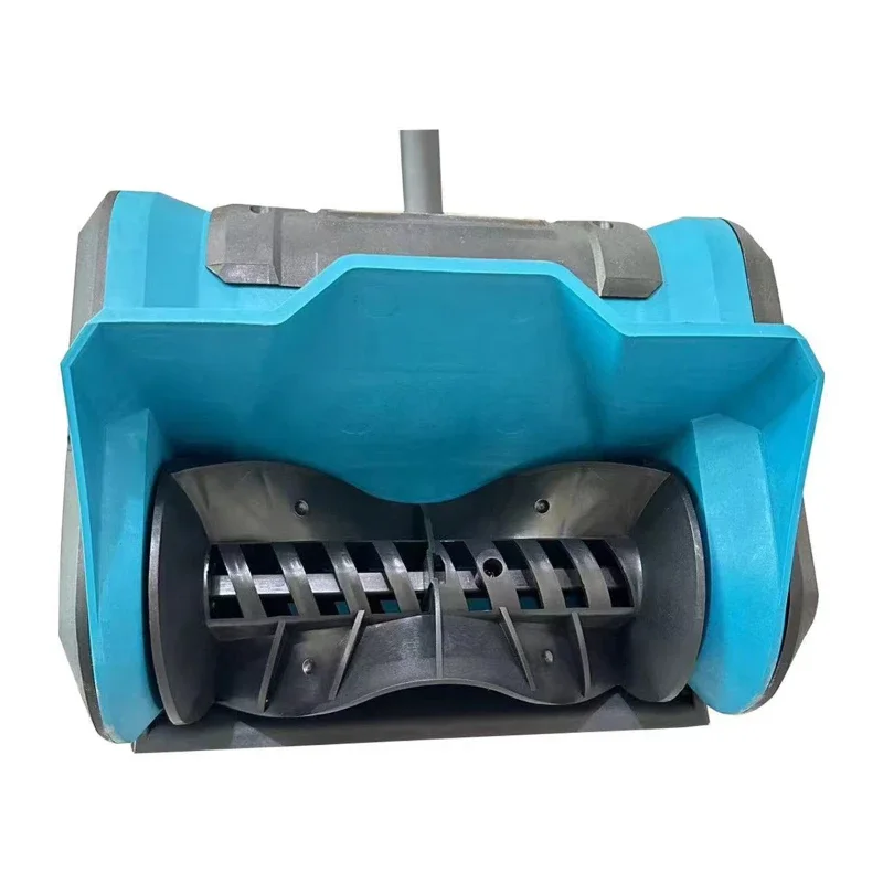 Profesyonel akülü 21v elektrikli kar küreği lityum iyon pil şarj cihazı kullanımı kolay uzun saplı elektrikli kar küreği