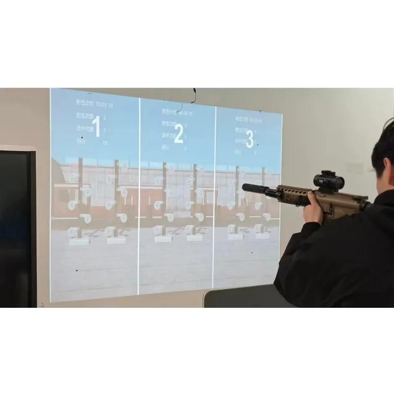 Leplay Immersive Interactive Projection Shooting System Game Laser Toy Gun Simulation For Indoor Entertainment Shopping Malls