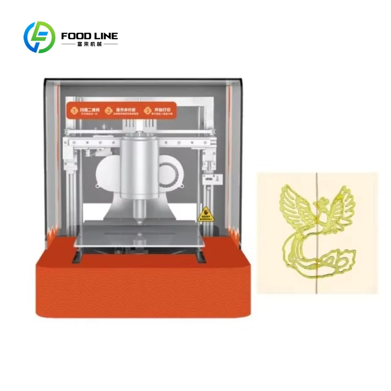 

Customized New Popular Innovative Automatic 3D Printer Maltose Sugar Painting Machine with AI Technology