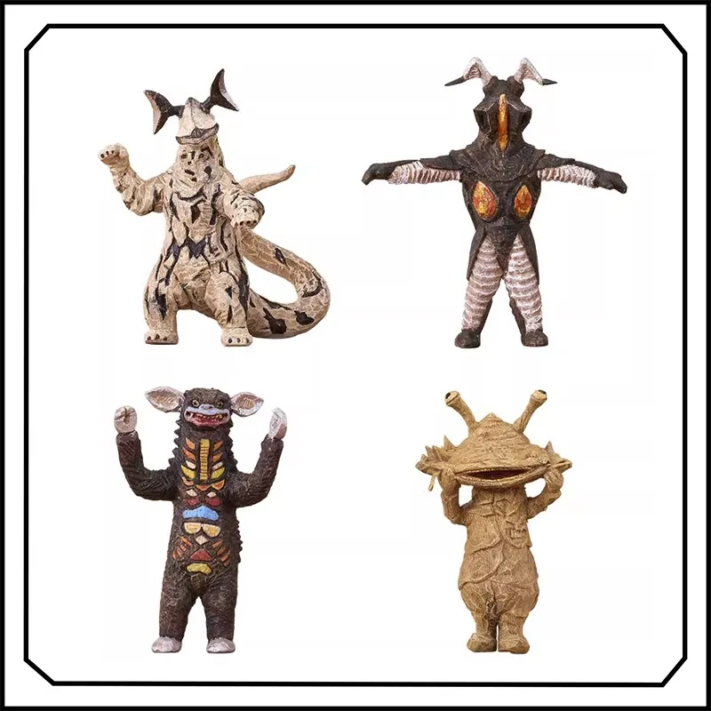 

Ultraman Monster Gashapon Eleking Zetton Anime Figures Creativity Exquisite Statue Modeling Ornament Action Figure