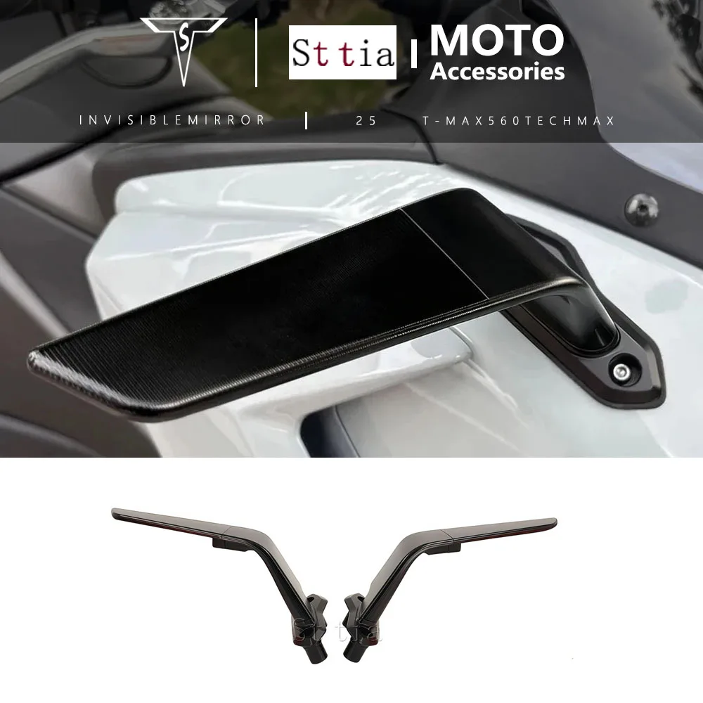 TMAX560 Tech Max 560 2025 - Nouveaux accessoires de moto, rétroviseurs réglables en aluminium pour YAMAHA T-MAX560 T-MAX 560