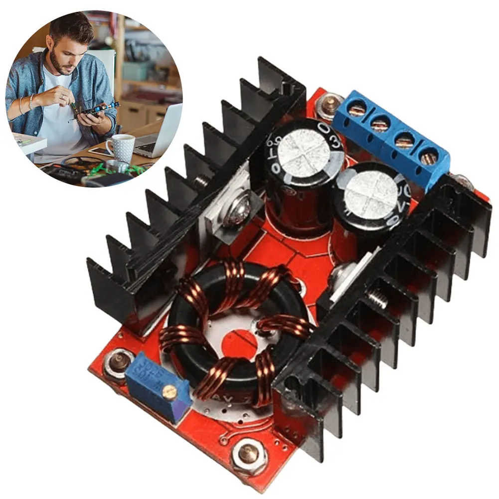 DC DC 150W 300W Boost Converter 10-32V To 12-35V Buck Converter Input 6A Power Supply Module LED Driver