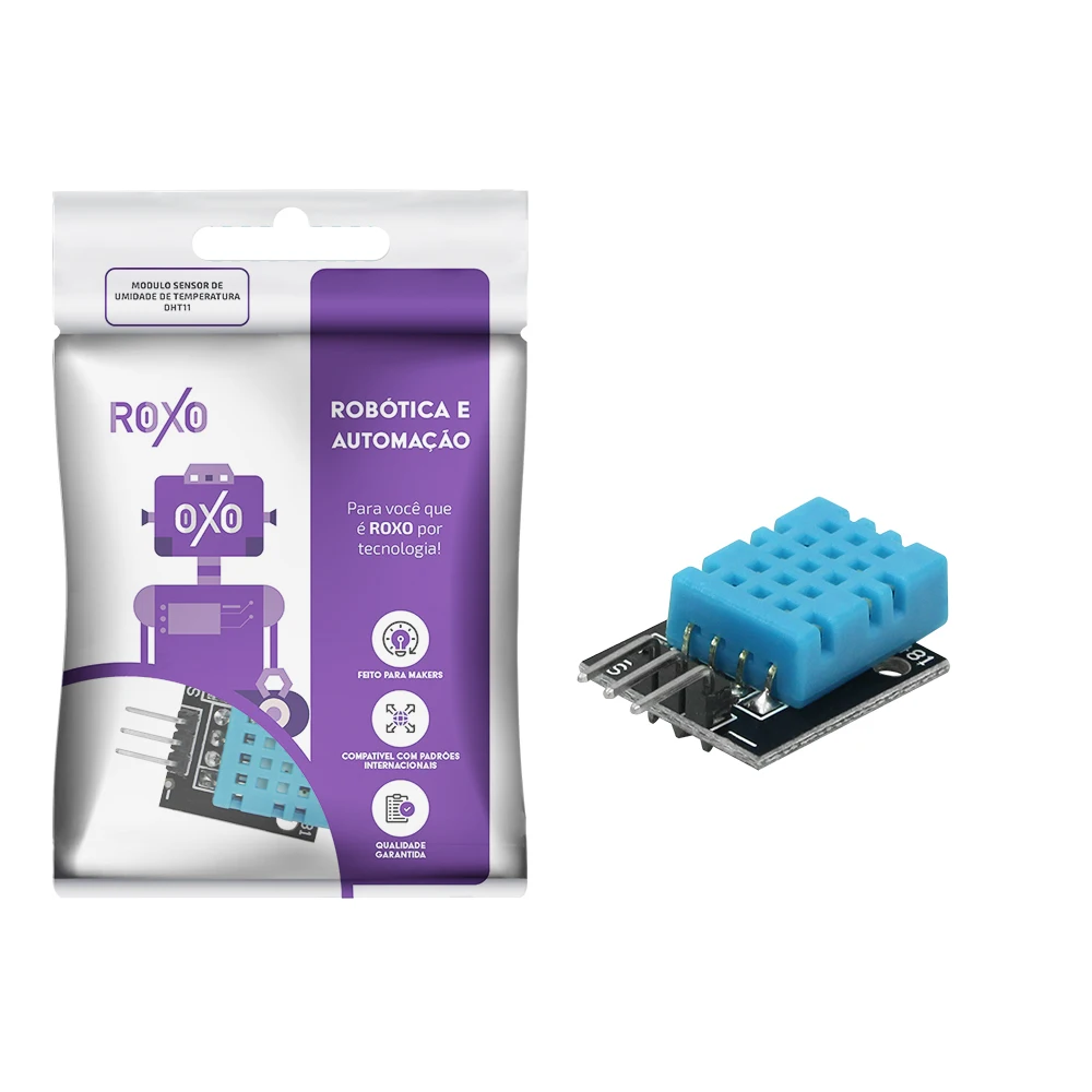 Dht11 Sensor Temperature And Humidity Sensor Module-RoXo