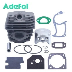Jeu de joints de carburateur pour tronçonneuse chinoise, kit de piston à intervalles de 45mm, 4500, 5200, 5800, 45cc, 52cc, 58cc, or
