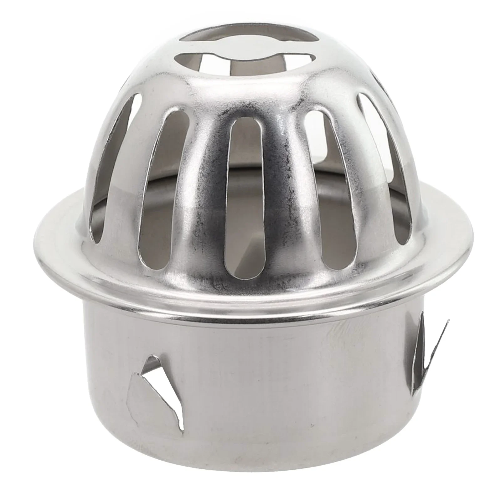 Stainless Steel Balcony Roof Round Large Displacement Anti-blocking Floor Drain Outdoor Rain Bucket Drainage Floor Drain