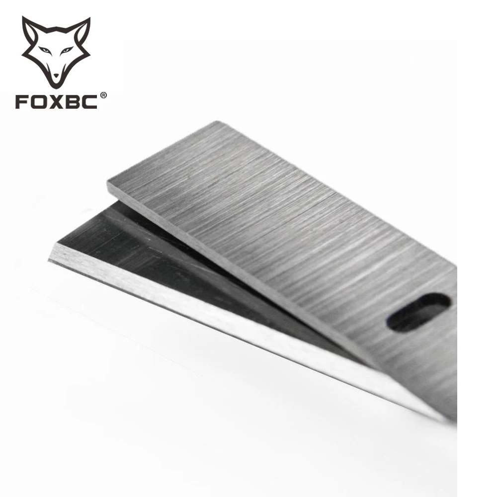 FOXBC 210X16.5X1.5มม.Planer ใบมีดสำหรับ ERBAUER 052 BTE2PCS, Titan TTB579PLN, CHARNWOOD W588/1,Canon ERBAUER PB02สกัด2Pc