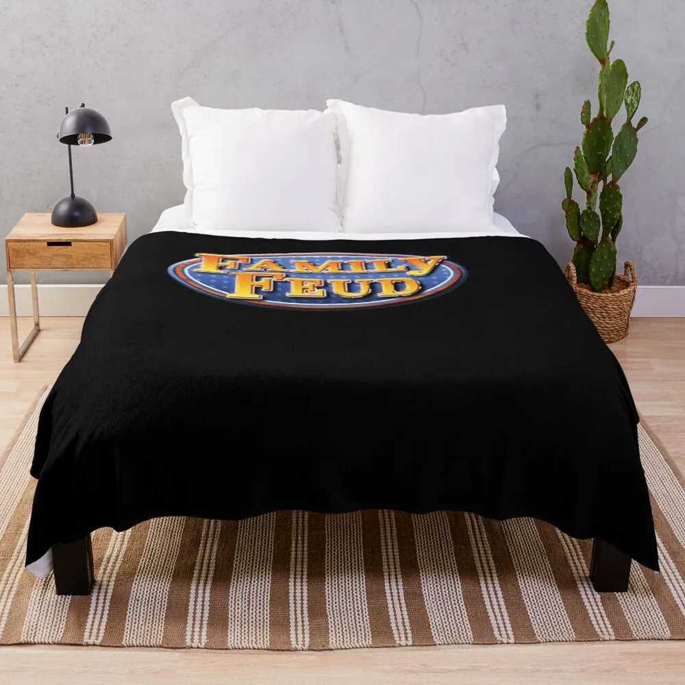 

Cool Family Feud Game Show, Retro 90s Family Feud, Cool Graphic, Amazing Idea Throw Blanket