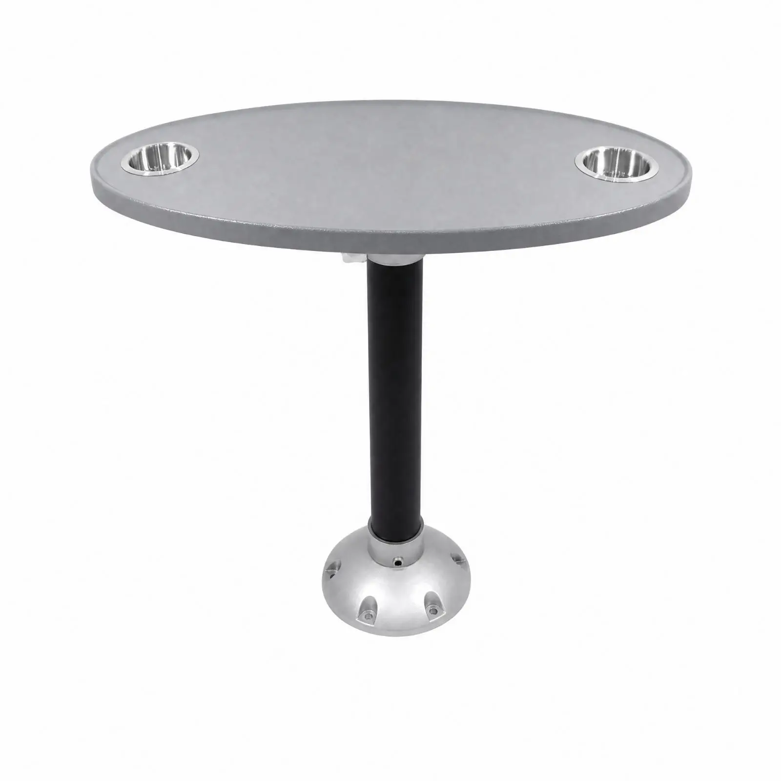 Rotating Boat Table with Detachable Surface and Storage for Fishing Yacht Interior