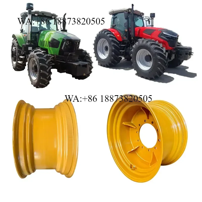 28 Inch Steel Wheel Rims DW15X28 OTR Rim for 16.9-28 Backhoe Loader Customized