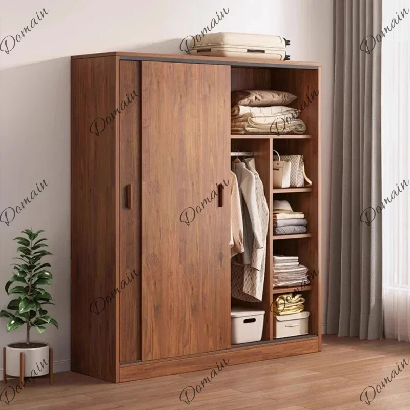 EPI Dining Cheap Wardrobe Space Saving Modular Wearable Makeup Cabinet Partitions Wardrobe Clothes Organizer Armario Home Furnit