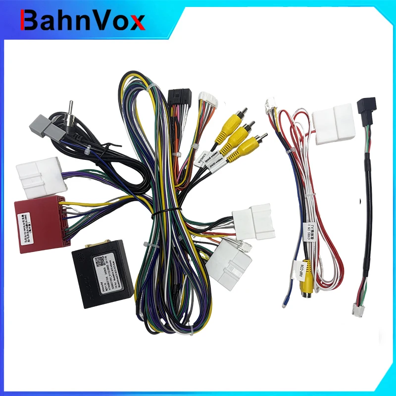 

Car 16pin Audio Wiring Harness With Canbus Box For Mazda CX-5 2015-2019 Aftermarket Stereo Installation Wire Adapter