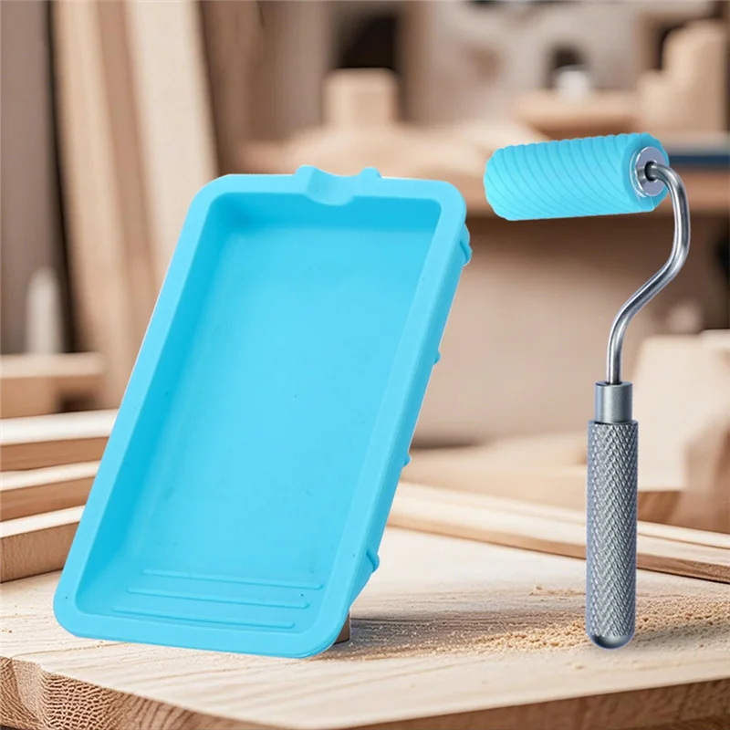

ABBO-Woodworking Glue Pen Set With Brush And Row Brush Tool In Silicone Box For White Latex
