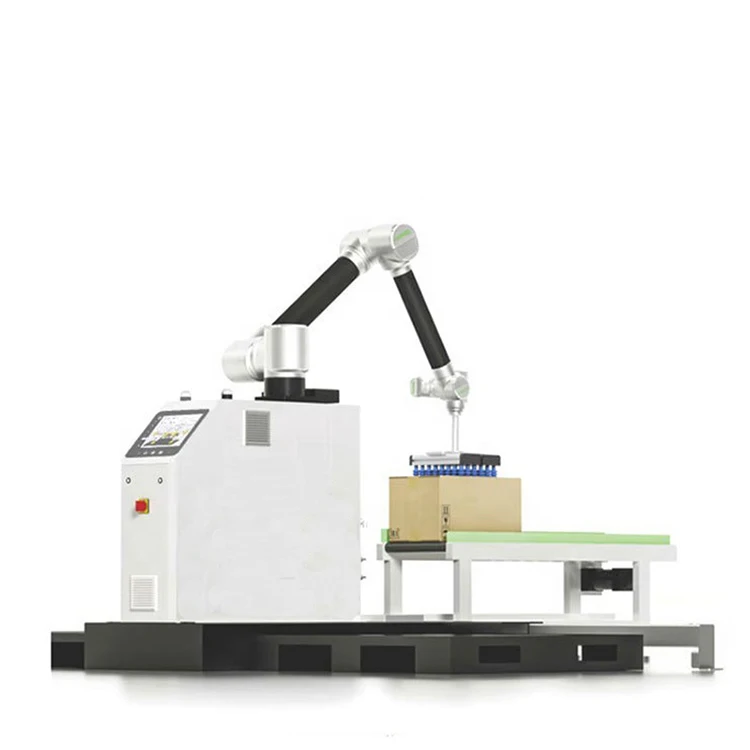 Industrial Collaborative Robotic Arm For Smart Factory, Packaging, Assembly And Logistics Operations